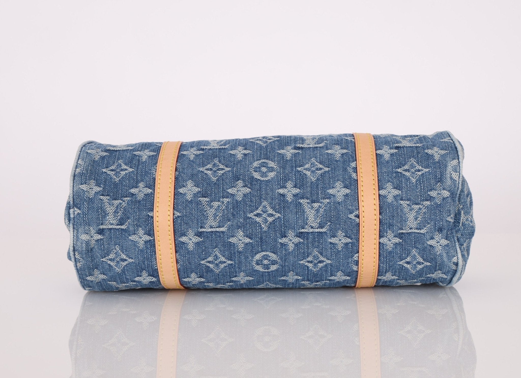 Limited Edition Louis Vuitton Denim Papillon & Mini Papillon Set - FashioNica