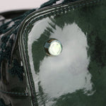 Limited Edition Louis Vuitton Emerald Patent Monogram Fascination Lockit Bag - FashioNica