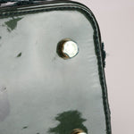 Limited Edition Louis Vuitton Emerald Patent Monogram Fascination Lockit Bag - FashioNica