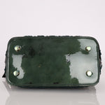 Limited Edition Louis Vuitton Emerald Patent Monogram Fascination Lockit Bag - FashioNica