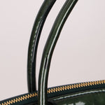 Limited Edition Louis Vuitton Emerald Patent Monogram Fascination Lockit Bag - FashioNica