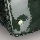 Limited Edition Louis Vuitton Emerald Patent Monogram Fascination Lockit Bag - FashioNica