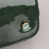 Limited Edition Louis Vuitton Emerald Patent Monogram Fascination Lockit Bag - FashioNica