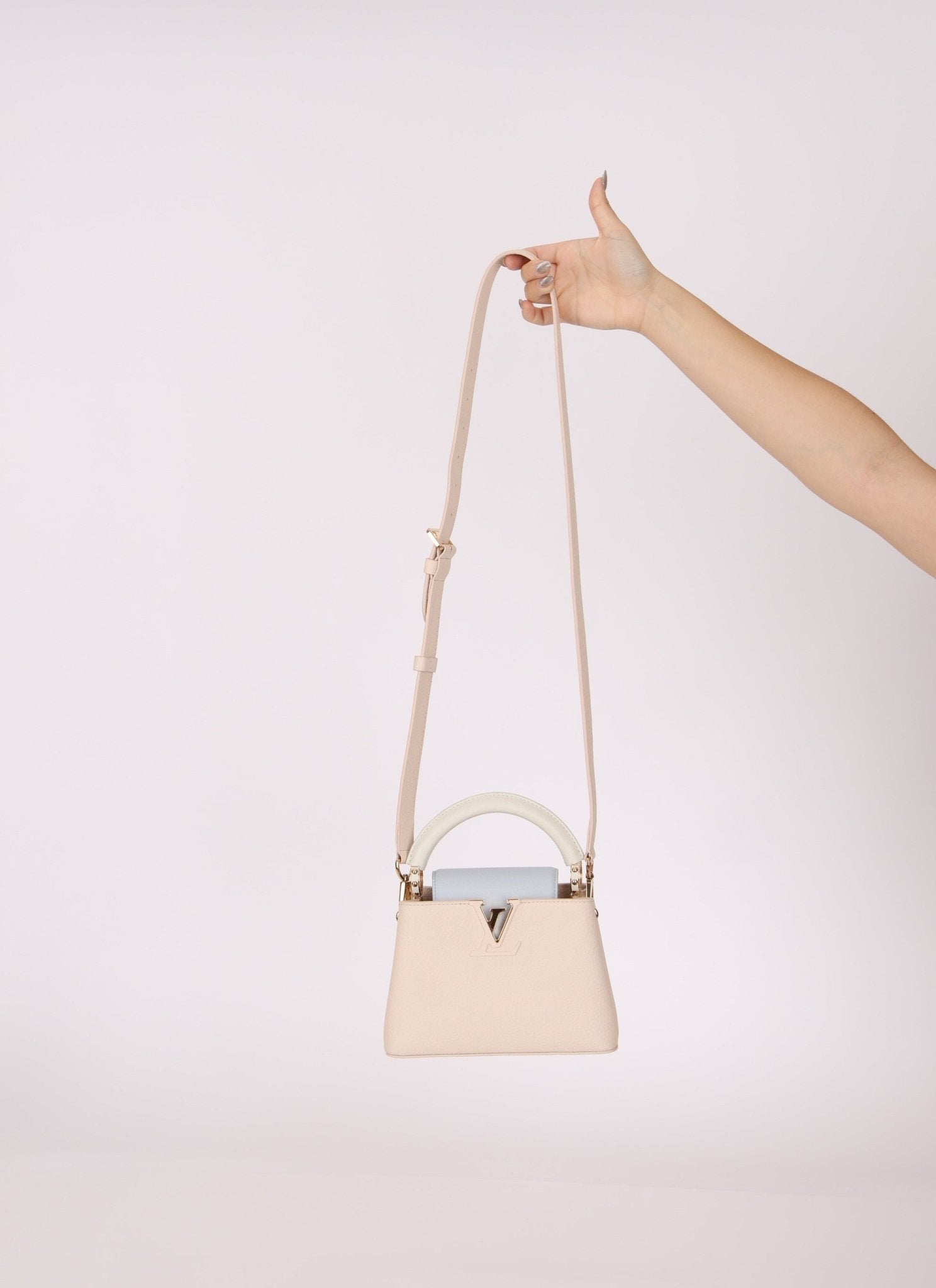 Limited Edition Louis Vuitton Mini Capucines Flower Chain Bag - FashioNica