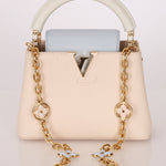 Limited Edition Louis Vuitton Mini Capucines Flower Chain Bag - FashioNica