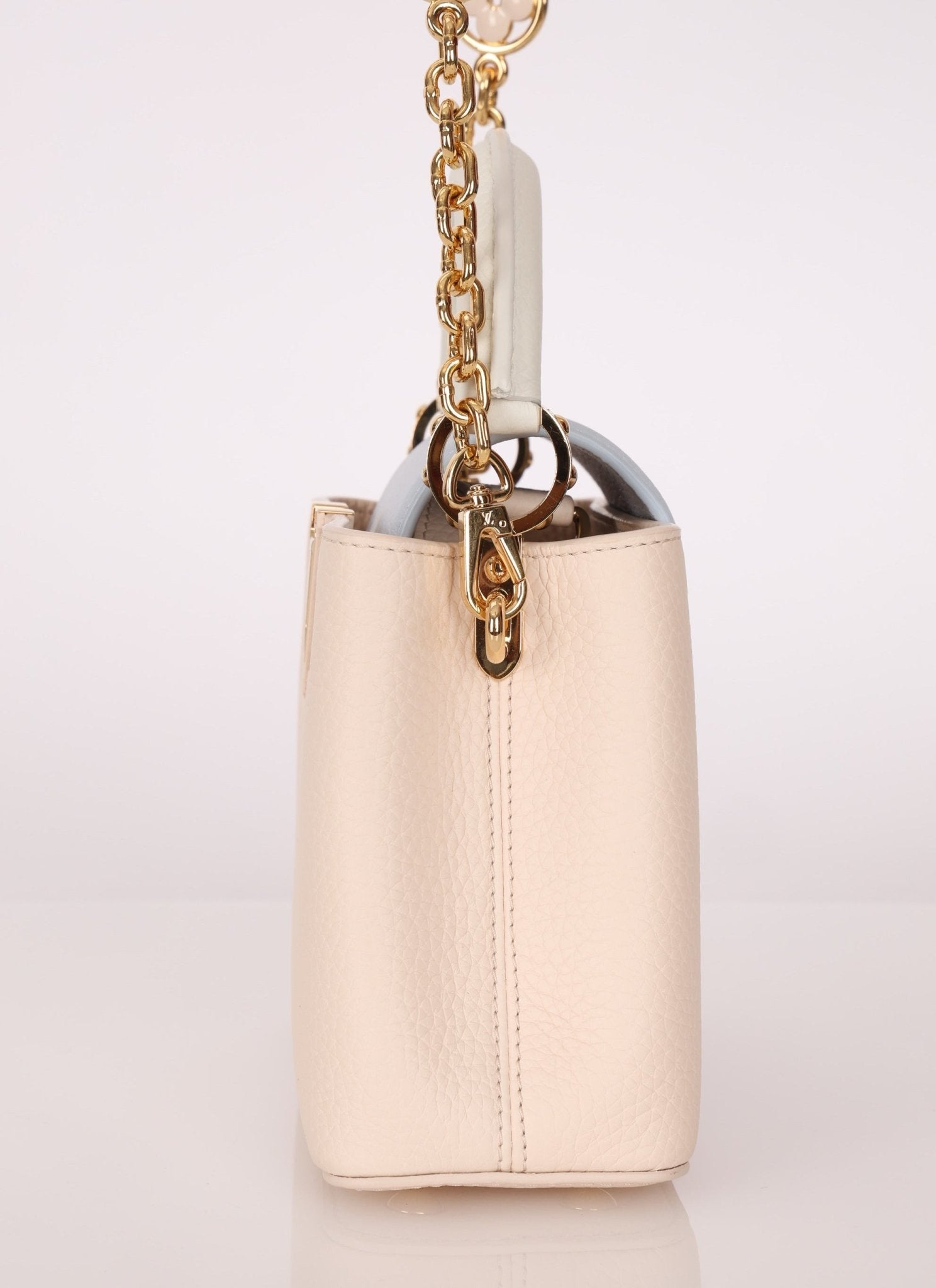 Limited Edition Louis Vuitton Mini Capucines Flower Chain Bag - FashioNica