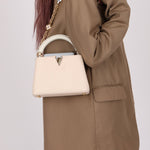 Limited Edition Louis Vuitton Mini Capucines Flower Chain Bag - FashioNica