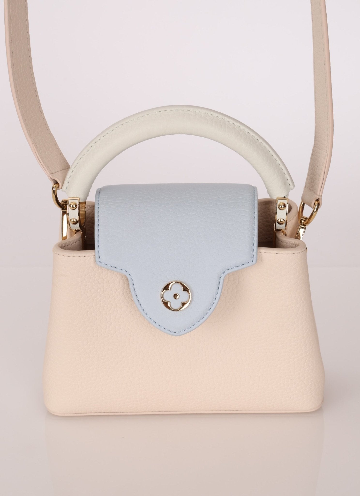 Limited Edition Louis Vuitton Mini Capucines Flower Chain Bag - FashioNica