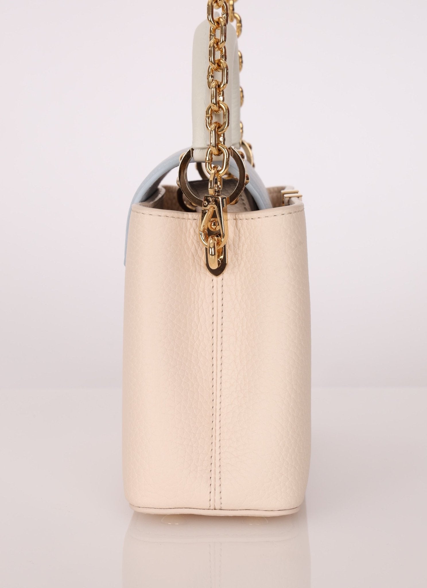 Limited Edition Louis Vuitton Mini Capucines Flower Chain Bag - FashioNica