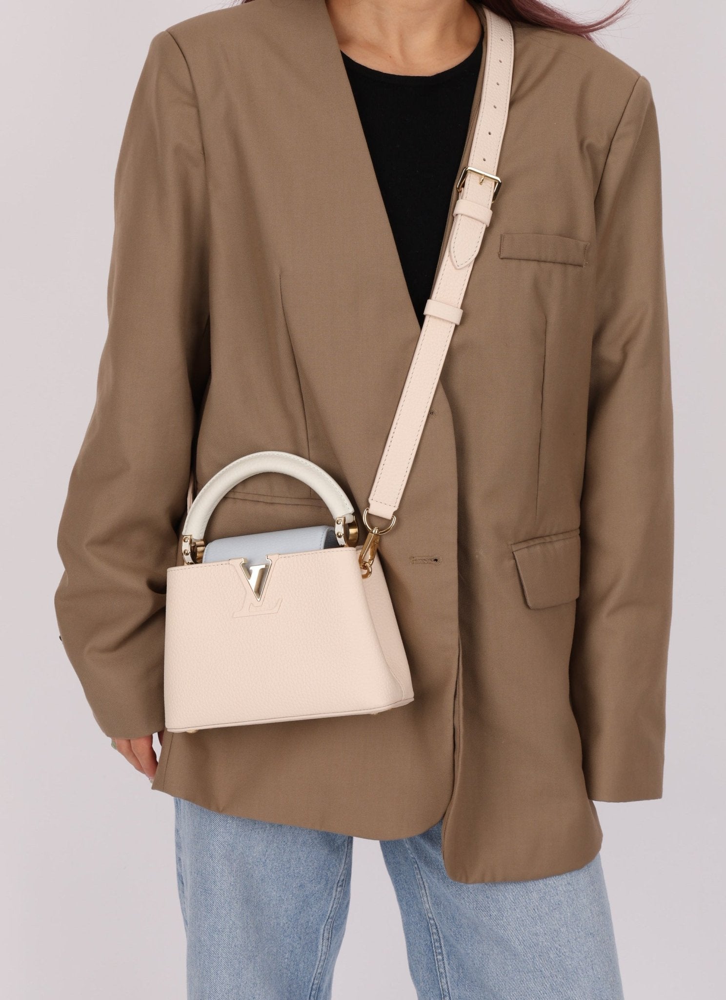 Limited Edition Louis Vuitton Mini Capucines Flower Chain Bag - FashioNica