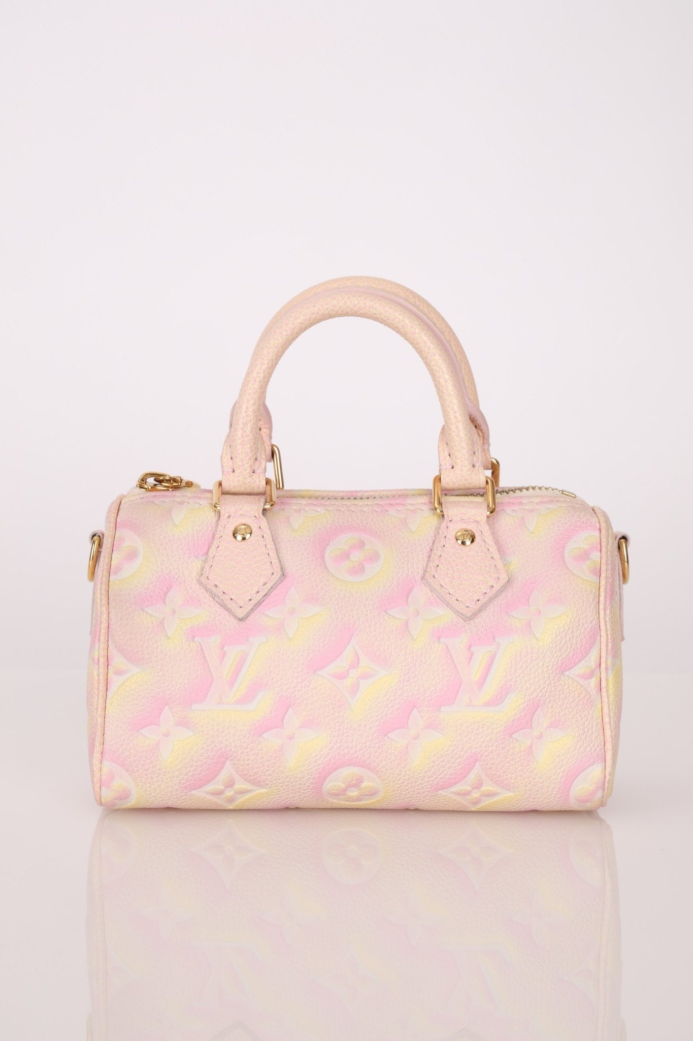 Limited Edition Louis Vuitton Monogram Empreinte 'Stardust' Nano Speedy - FashioNica