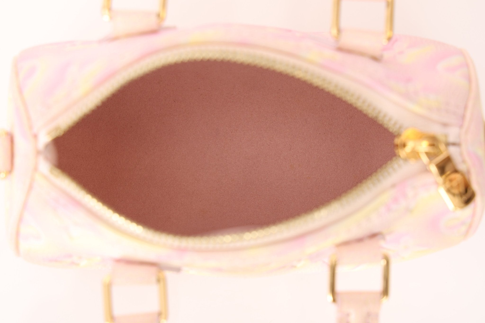 Limited Edition Louis Vuitton Monogram Empreinte 'Stardust' Nano Speedy - FashioNica