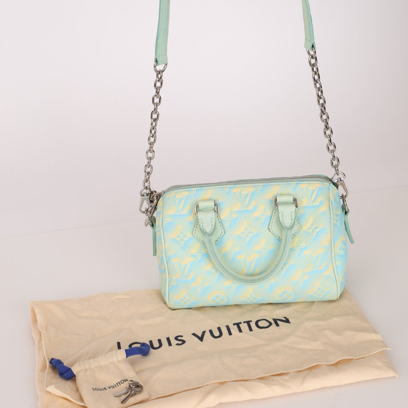 Limited Edition Louis Vuitton Monogram Empreinte 'Stardust' Nano Speedy - FashioNica