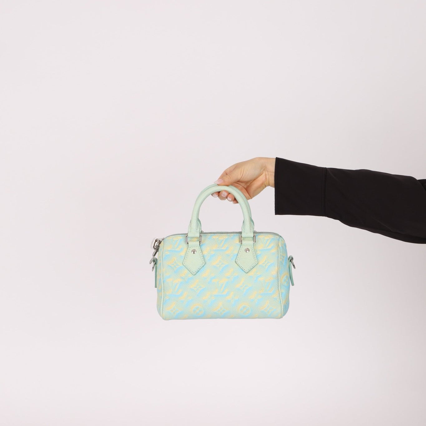 Limited Edition Louis Vuitton Monogram Empreinte 'Stardust' Nano Speedy - FashioNica
