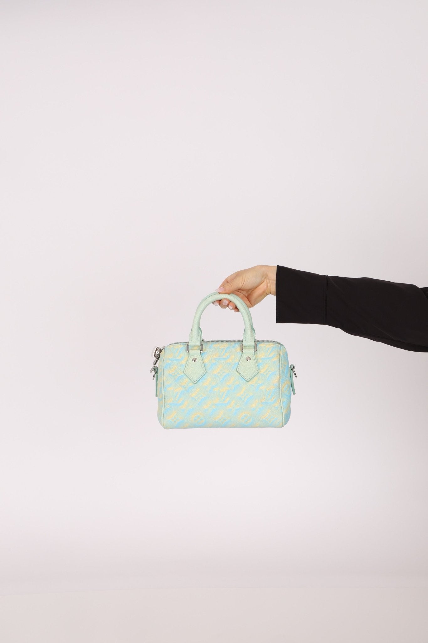 Limited Edition Louis Vuitton Monogram Empreinte 'Stardust' Nano Speedy - FashioNica