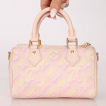 Limited Edition Louis Vuitton Monogram Empreinte 'Stardust' Nano Speedy - FashioNica