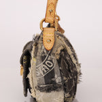 Limited Edition Louis Vuitton Monogram Patchwork Denim Pouchy - FashioNica