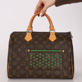 Limited Edition Louis Vuitton Monogram Perforated Speedy 30 - FashioNica
