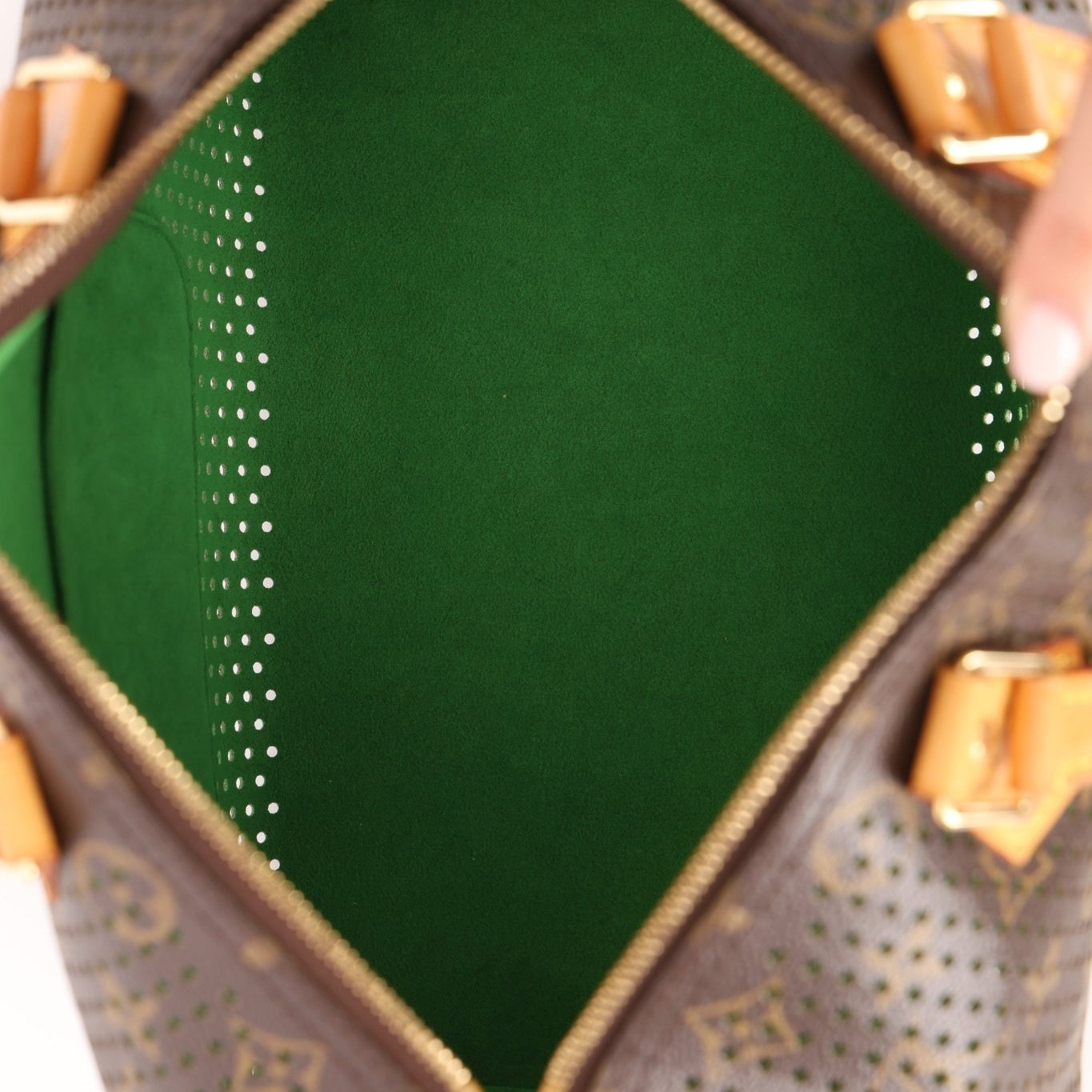 Limited Edition Louis Vuitton Monogram Perforated Speedy 30 - FashioNica