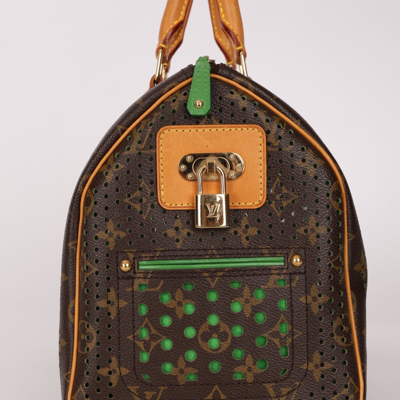 Limited Edition Louis Vuitton Monogram Perforated Speedy 30 - FashioNica