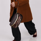 Limited Edition Louis Vuitton Monogram Sauvage Sequin Tiger Clutch - FashioNica