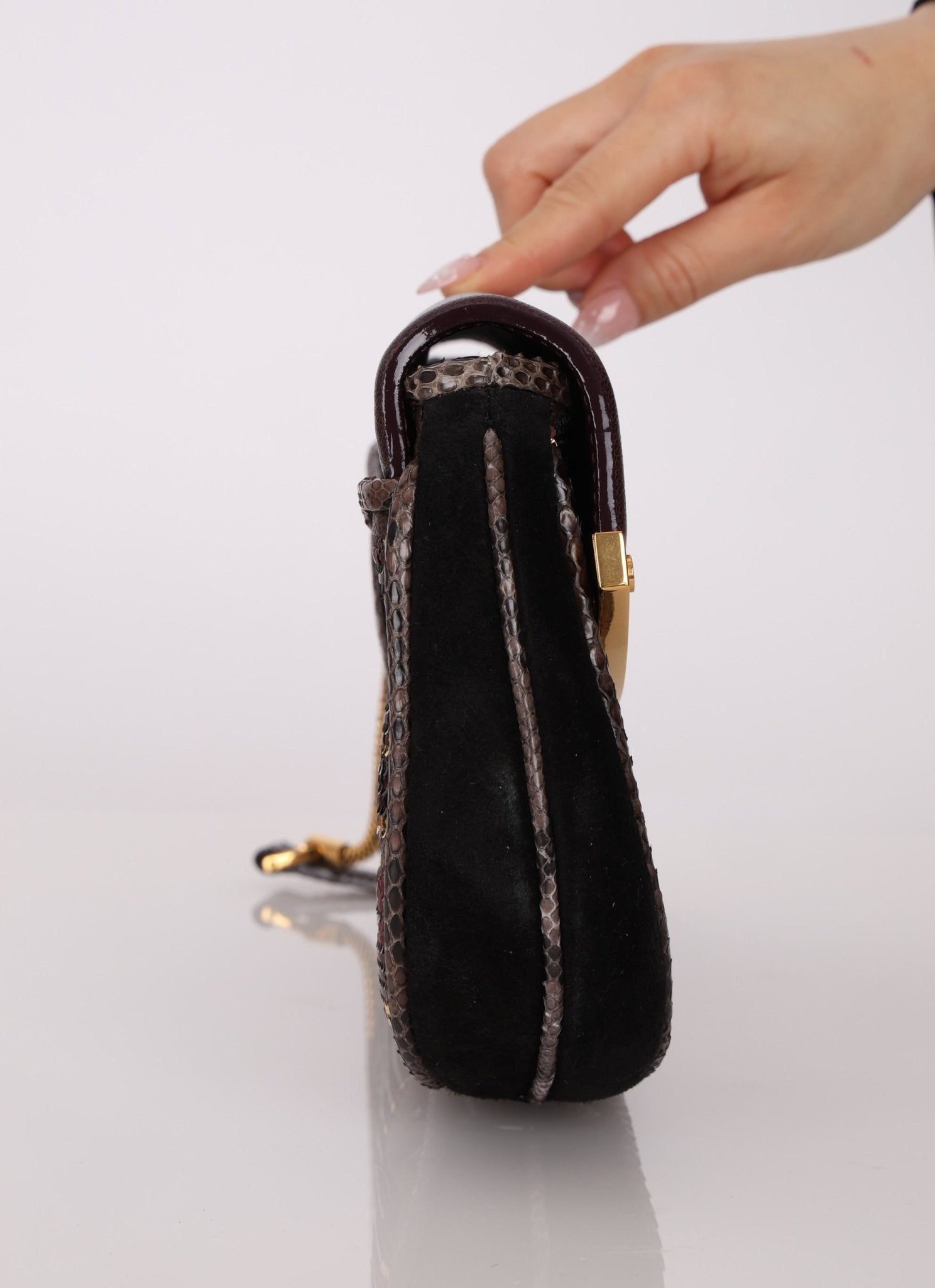 Limited Edition Louis Vuitton Monogram Sauvage Sequin Tiger Clutch - FashioNica