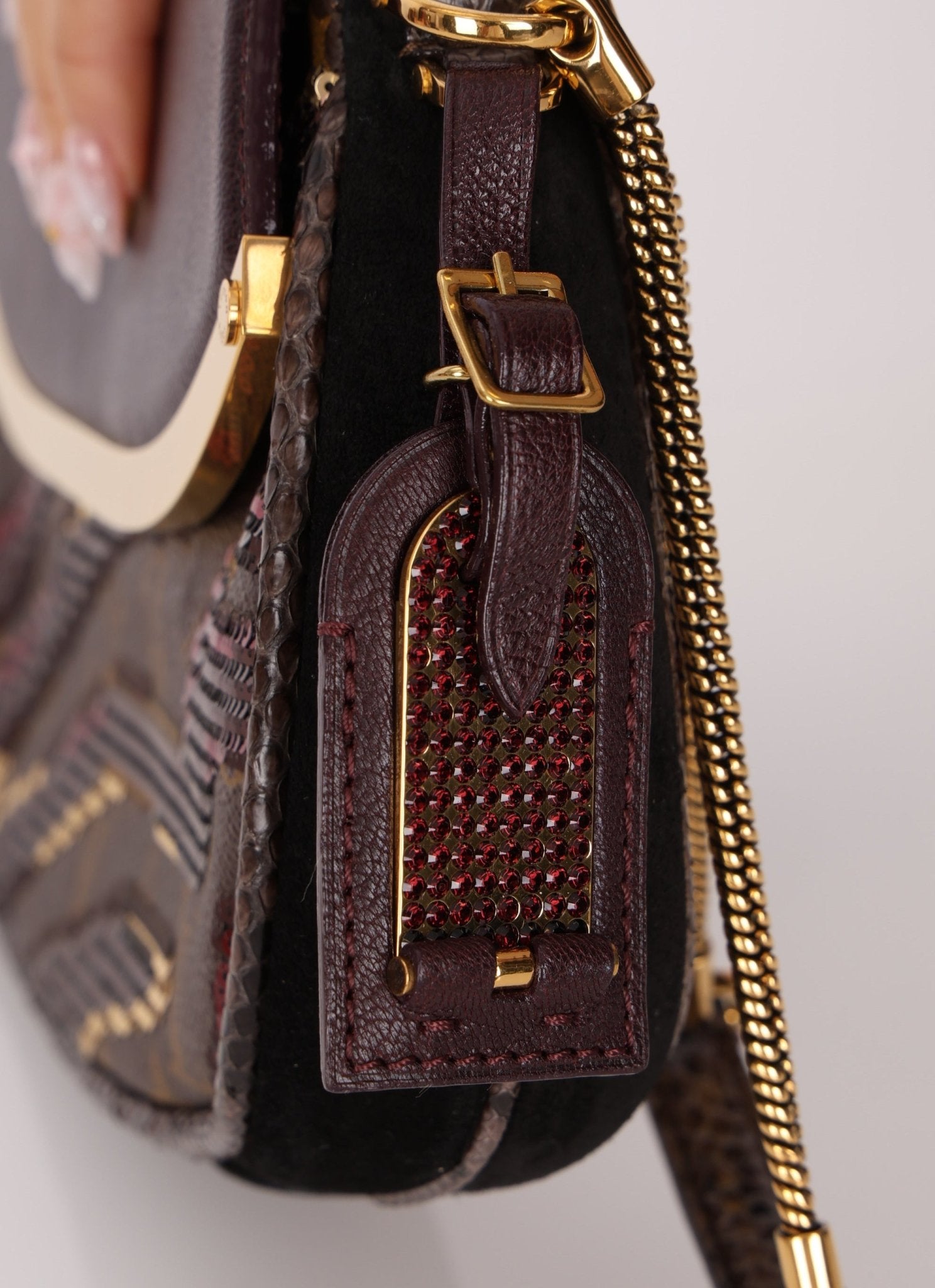 Limited Edition Louis Vuitton Monogram Sauvage Sequin Tiger Clutch - FashioNica