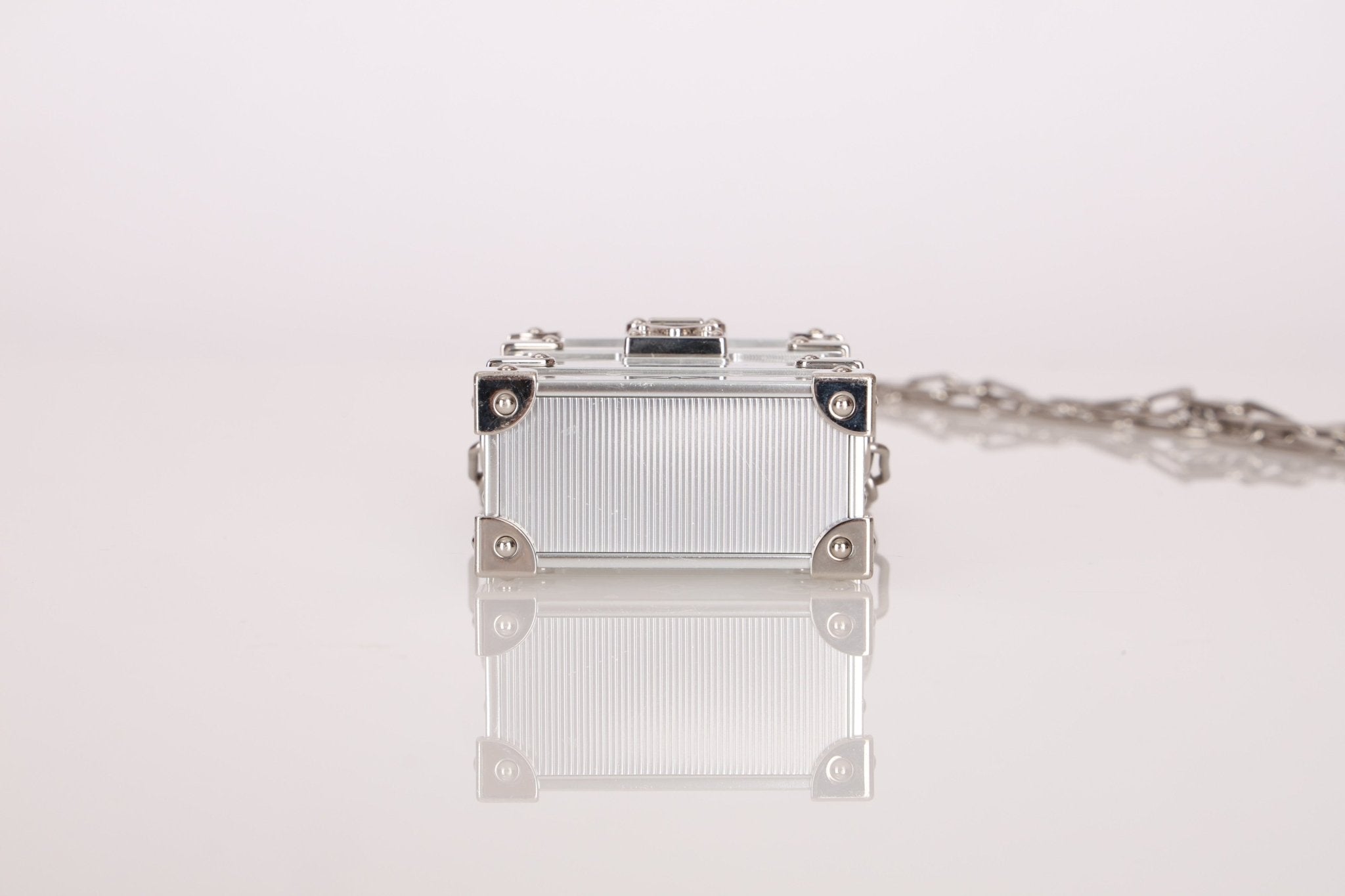 Limited Edition Louis Vuitton Monogram Transparent Plexiglass Trunk Crossbody - FashioNica