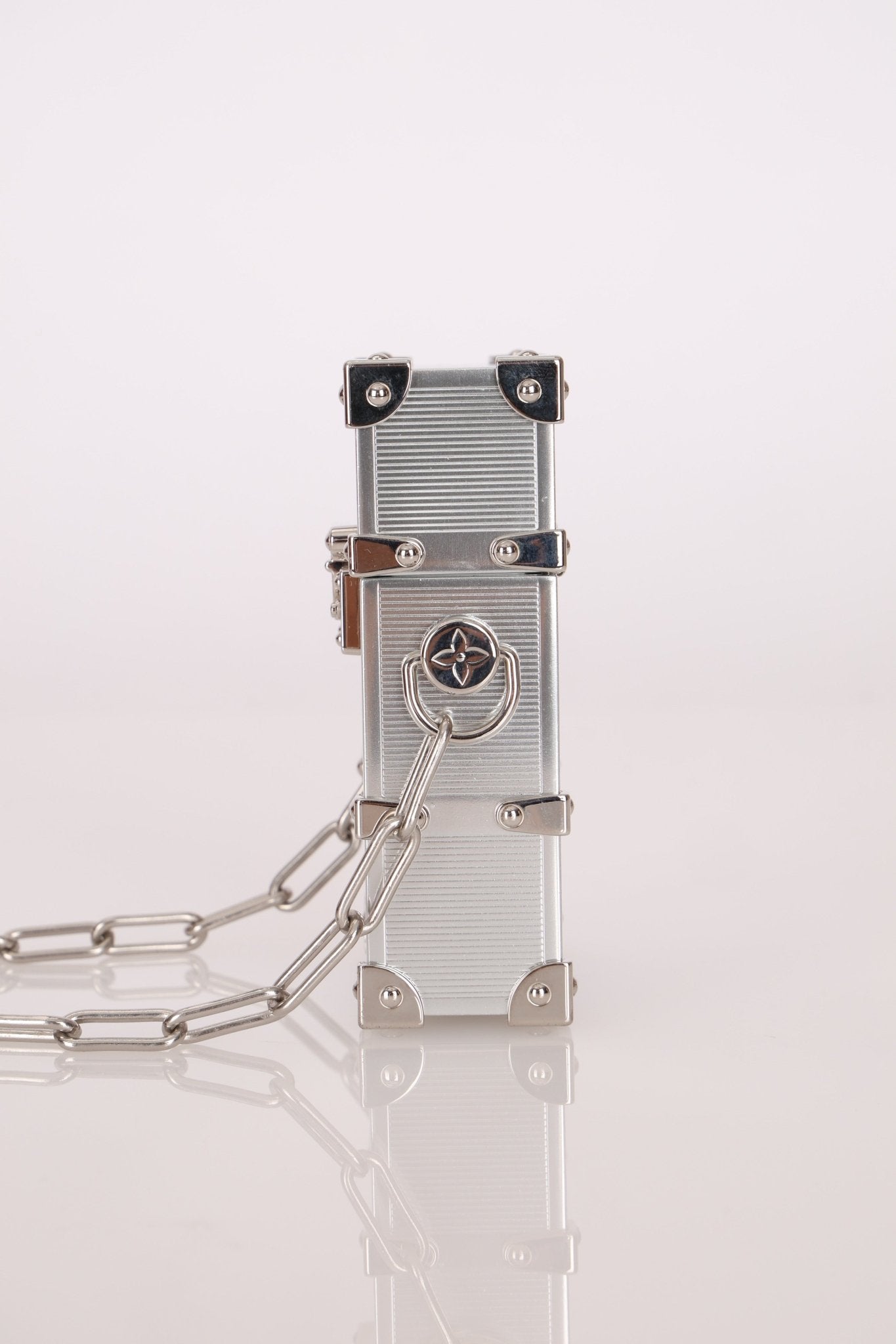 Limited Edition Louis Vuitton Monogram Transparent Plexiglass Trunk Crossbody - FashioNica