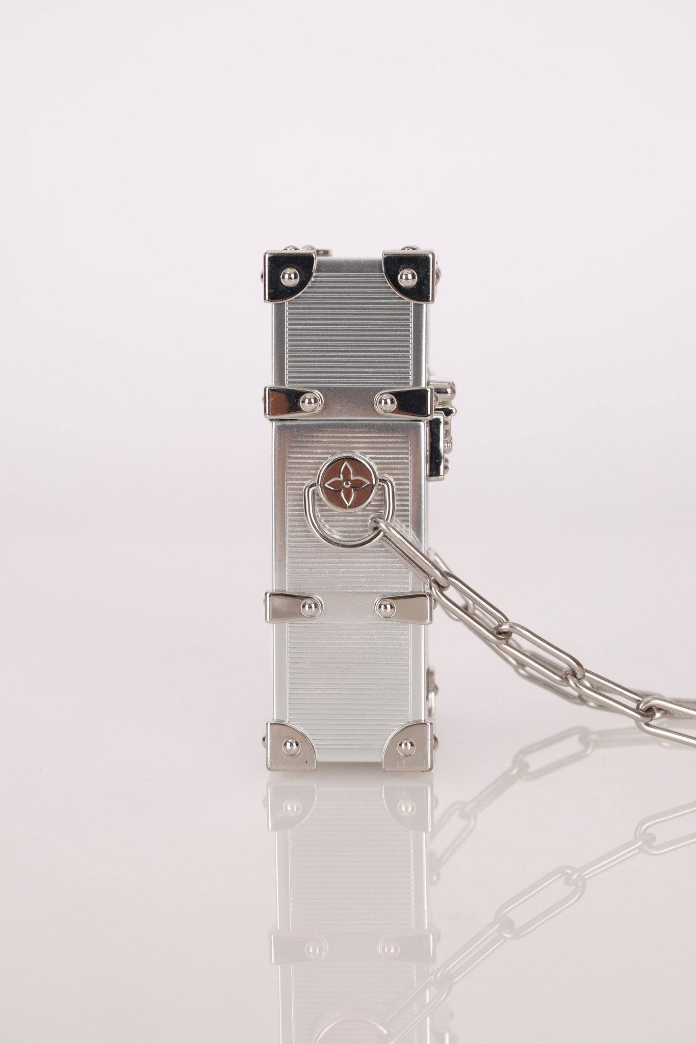 Limited Edition Louis Vuitton Monogram Transparent Plexiglass Trunk Crossbody - FashioNica