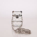 Limited Edition Louis Vuitton Monogram Transparent Plexiglass Trunk Crossbody - FashioNica