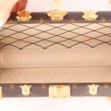 Limited Edition Louis Vuitton Monogram Trunk Vanity Case PM Bag - FashioNica