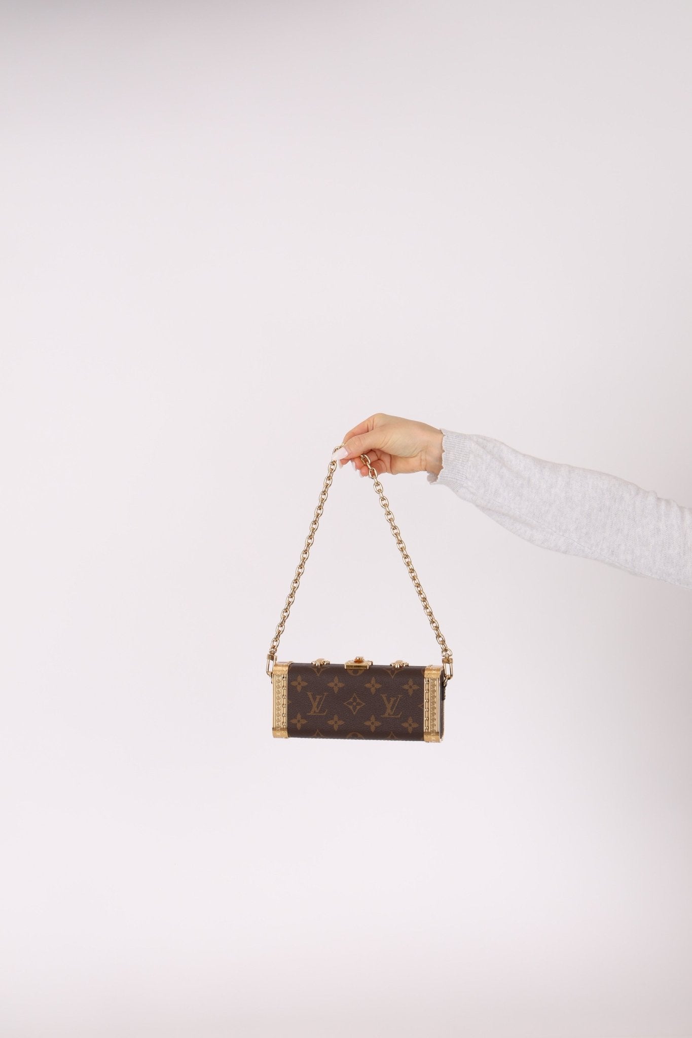 Limited Edition Louis Vuitton Monogram Trunk Vanity Case PM Bag - FashioNica