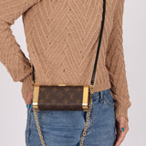 Limited Edition Louis Vuitton Monogram Trunk Vanity Case PM Bag - FashioNica