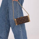 Limited Edition Louis Vuitton Monogram Trunk Vanity Case PM Bag - FashioNica