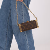 Limited Edition Louis Vuitton Monogram Trunk Vanity Case PM Bag - FashioNica