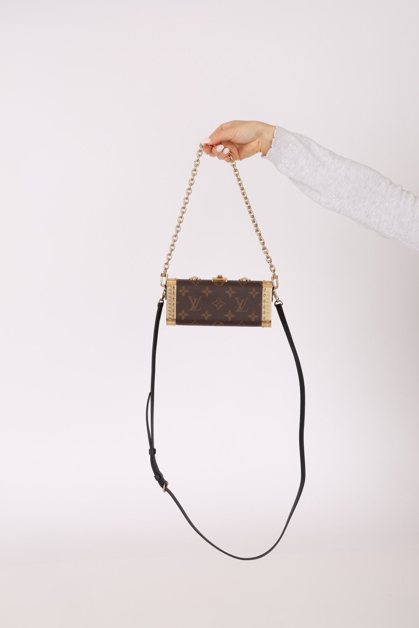 Limited Edition Louis Vuitton Monogram Trunk Vanity Case PM Bag - FashioNica