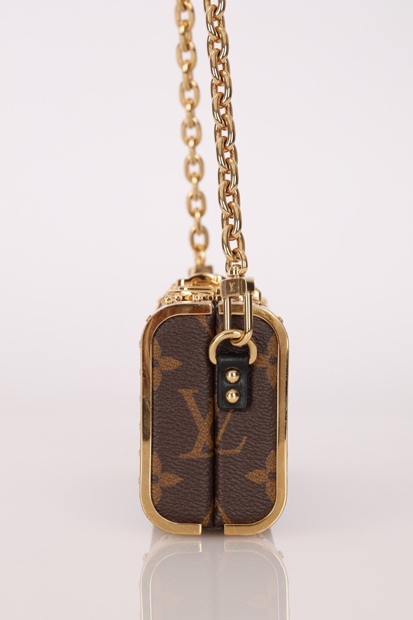 Limited Edition Louis Vuitton Monogram Trunk Vanity Case PM Bag - FashioNica