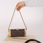 Limited Edition Louis Vuitton Monogram Trunk Vanity Case PM Bag - FashioNica