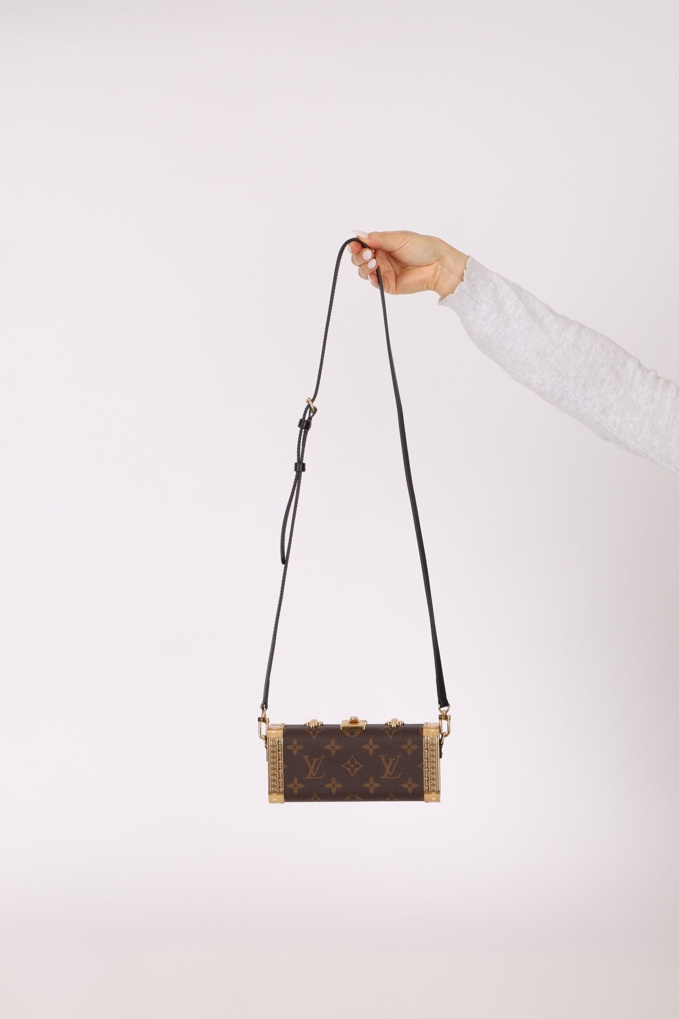 Limited Edition Louis Vuitton Monogram Trunk Vanity Case PM Bag - FashioNica