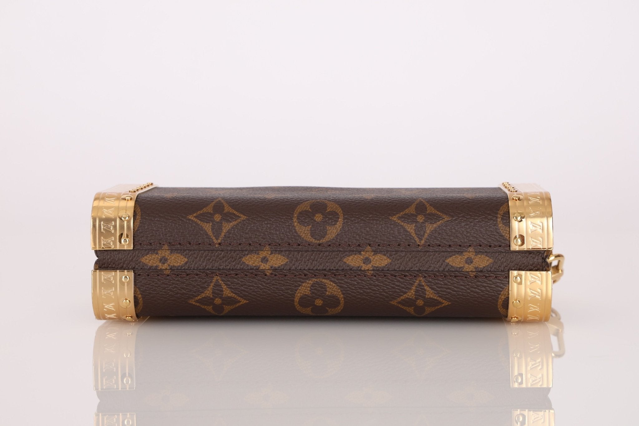 Limited Edition Louis Vuitton Monogram Trunk Vanity Case PM Bag - FashioNica