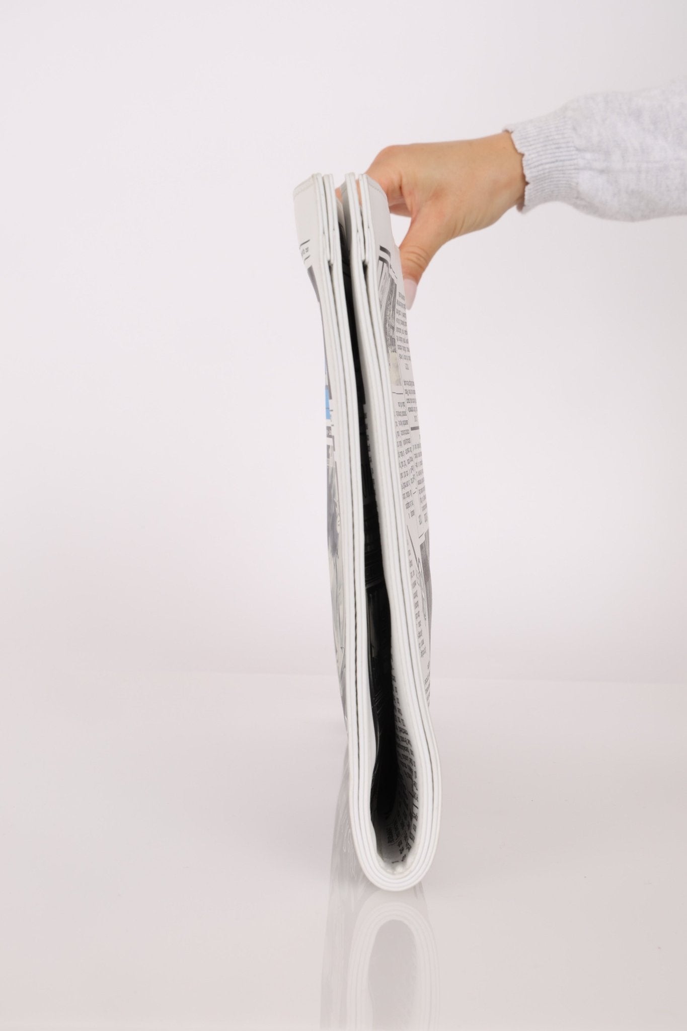 Limited Edition Louis Vuitton Newspaper Trompe L'oeil Clutch - FashioNica