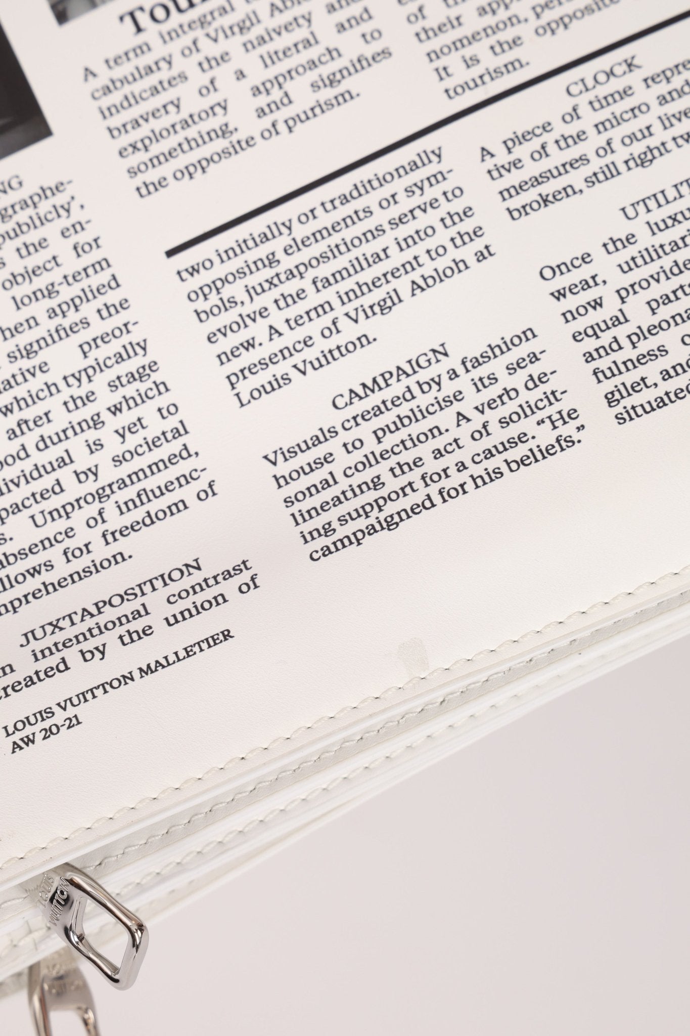 Limited Edition Louis Vuitton Newspaper Trompe L'oeil Clutch - FashioNica