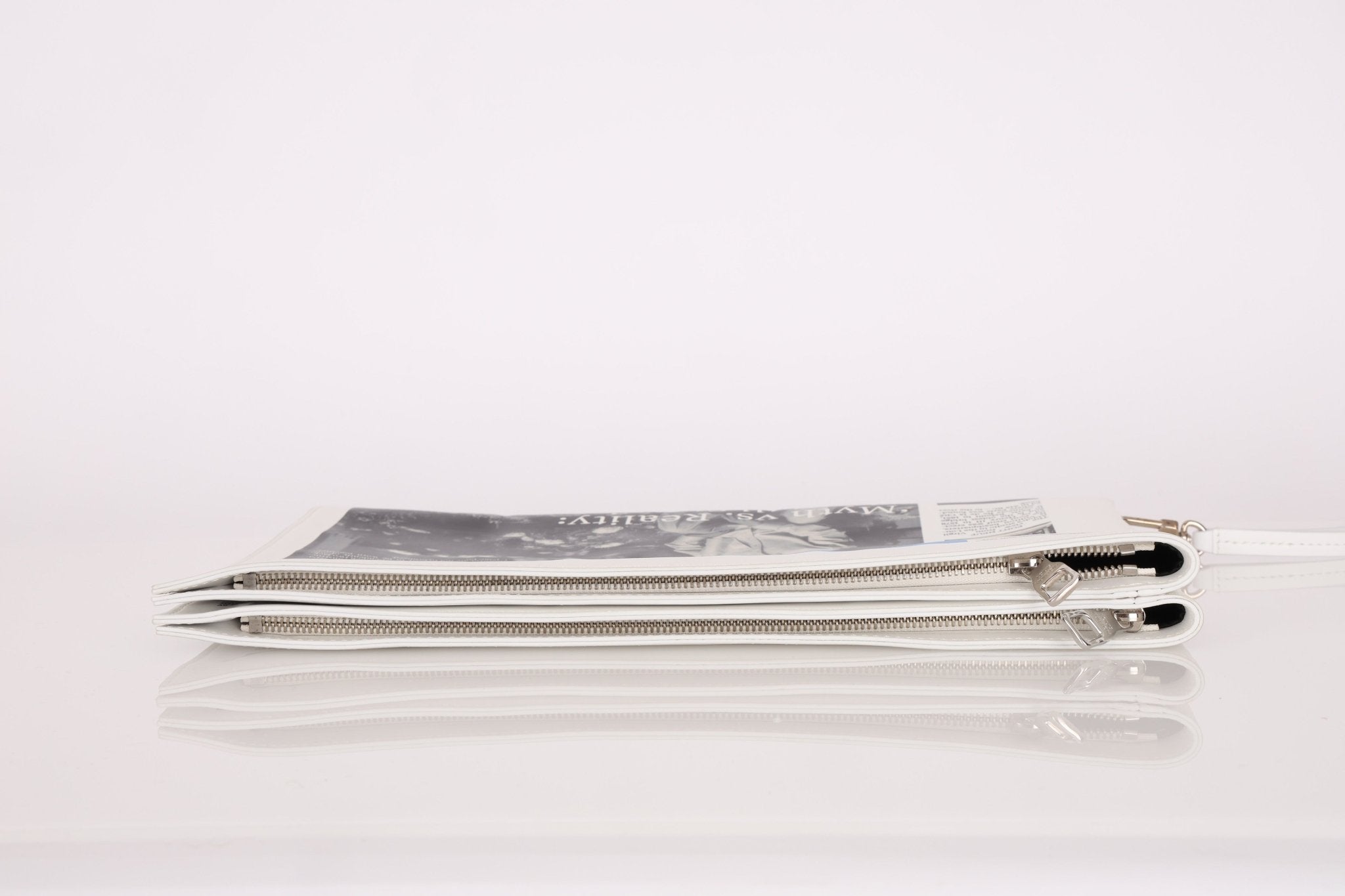 Limited Edition Louis Vuitton Newspaper Trompe L'oeil Clutch - FashioNica