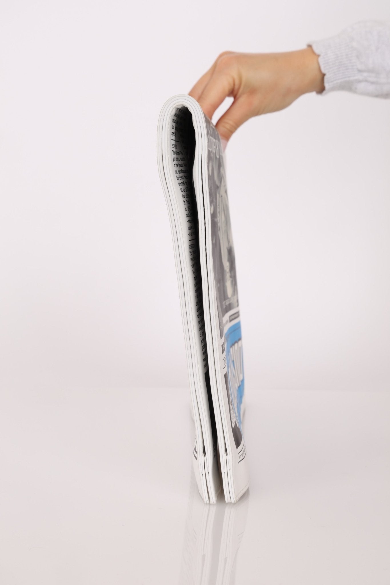 Limited Edition Louis Vuitton Newspaper Trompe L'oeil Clutch - FashioNica