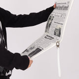 Limited Edition Louis Vuitton Newspaper Trompe L'oeil Clutch - FashioNica