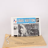 Limited Edition Louis Vuitton Newspaper Trompe L'oeil Clutch - FashioNica