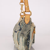 Limited Edition Louis Vuitton Patchwork Denim Pochette - FashioNica