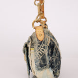 Limited Edition Louis Vuitton Patchwork Denim Pochette - FashioNica