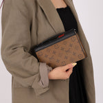 Limited Edition Louis Vuitton Reverse Monogram Book Wallet on Strap Bag - FashioNica